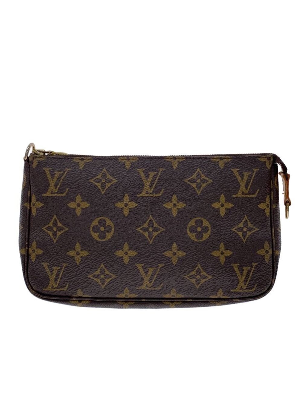 LOUIS VUITTON Pochette Accessoires Monogram Canvas Brown